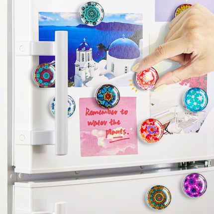 12 Pack Decorative Fridge Magnets, Cute Refrigerator Magnets for Whiteboard, Locker & Classroom
