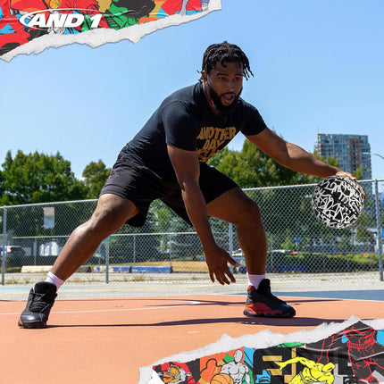 Chaos Rubber Basketball – Graffiti Series, 29.5”, Indoor & Outdoor Games