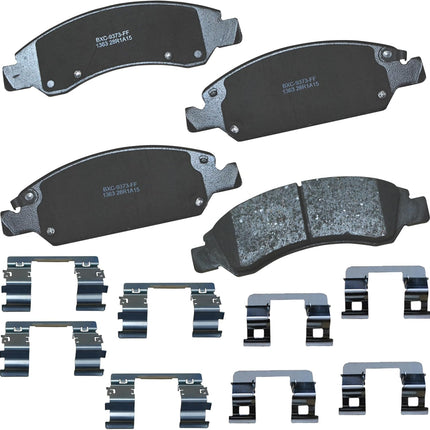 SBC1363 Ceramic Front Brake Pads for Cadillac Escalade Chevy Silverado GMC Yukon
