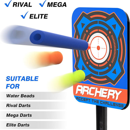 Electric Auto Reset Digital Shooting Target with Score for Nerf Blasters