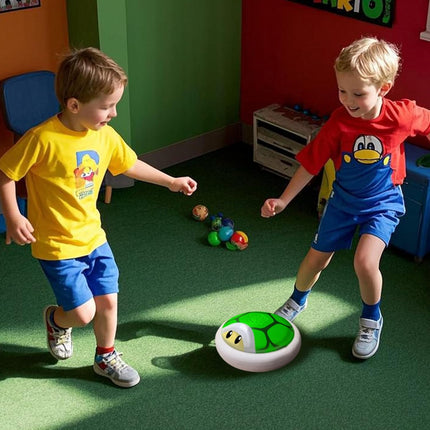 Hover Soccer Ball with LED Lights Indoor Air Power Soccer Toy for Kids 3-12
