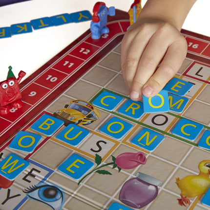 Scrabble Junior Board Game, Educational Word Game for Kids Ages 5+