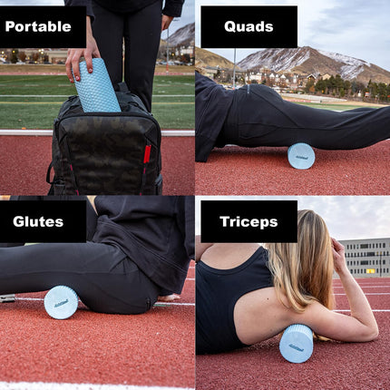 11.8 Inch Foam Roller for Deep Tissue Massage Muscle Recovery Exercise