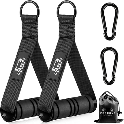 Gym Cable Handles for Resistance Bands – Heavy Duty Workout Accessories