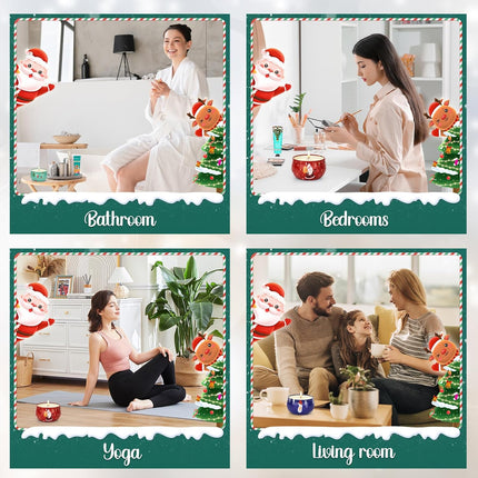Christmas Bulk Gifts – Scented Candles & Travel Hand Cream Set for Women