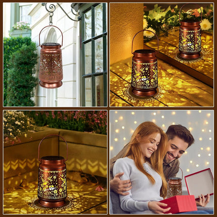 Solar Hanging Lanterns for Garden – Waterproof, Patio, Yard & Landscape Decor
