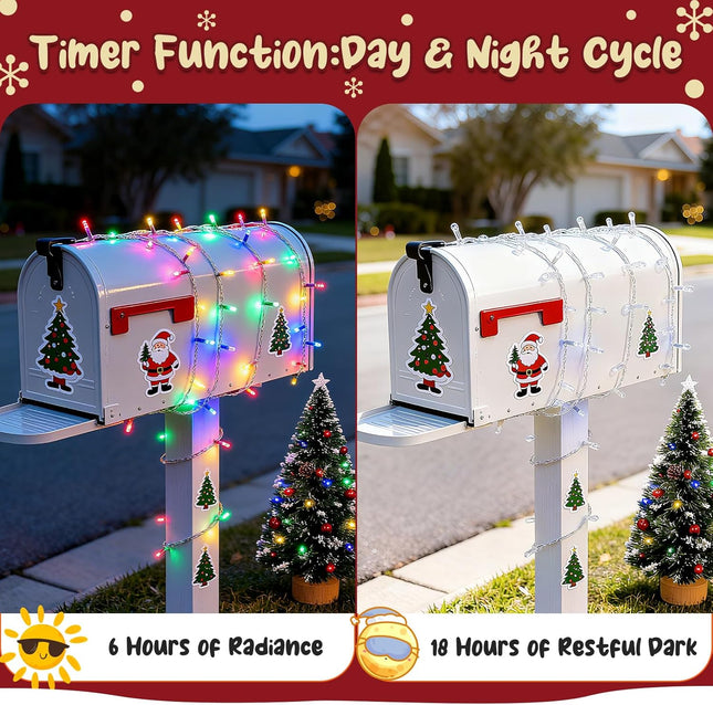 Battery LED Christmas Fairy Lights 9.8ft – Waterproof Indoor & Outdoor