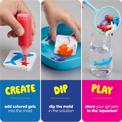 Aqua Fairy Water Gel Kit for Kids, DIY Squishy Maker & Magic Elf Toy Set