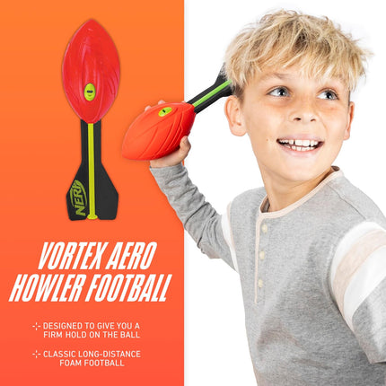 Vortex Aero Howler Foam Ball – Long-Distance Whistling Football for Kids