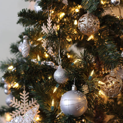 50 LED Battery Operated Christmas String Lights – 16FT Outdoor Mini Lights