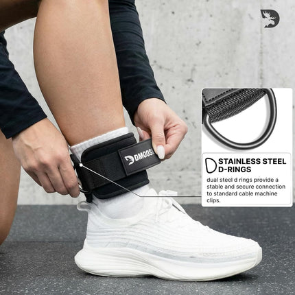 Fitness Ankle Strap for Cable Machine – Padded Cuff for Leg & Glute Workouts