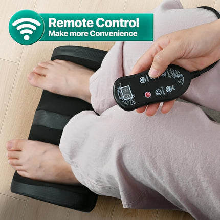 Foot Massager Machine with Rollers Open Design Pain Relief Relaxation