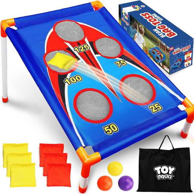 Bean Bag Toss Board Game for Backyard Fun, Parties & Outdoor Play