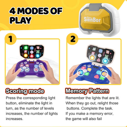 Handheld Game for Kids 6-12 – 4 Modes, 999 Levels, Sensory Fidget Toy