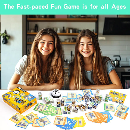 Wooden Match Puzzle Game – Pattern & Block Matching Toy for Kids & Adults