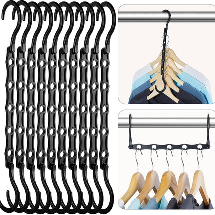 12-Pack Travel Hangers – Portable Foldable Clothes Hangers for Cruise & Travel