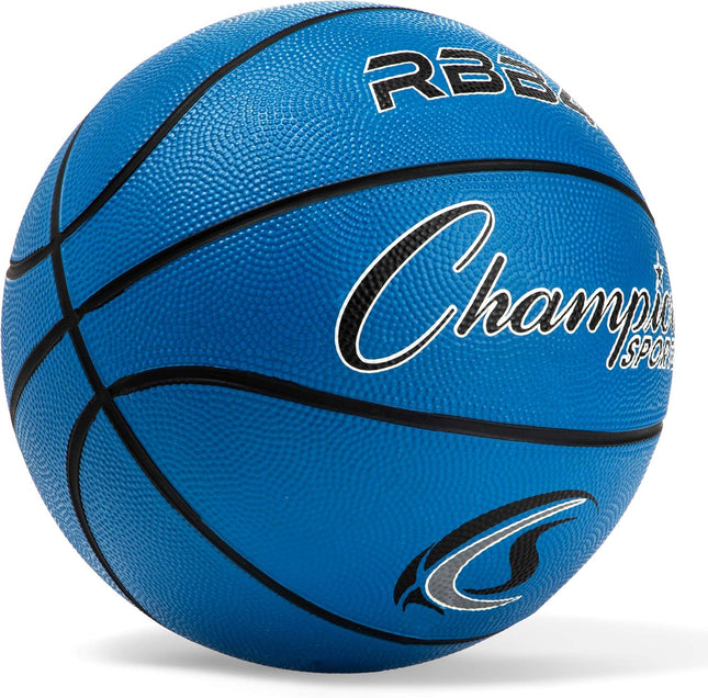 Rubber Basketballs – Pro-Style, Indoor/Outdoor Use, Various Sizes & Colors