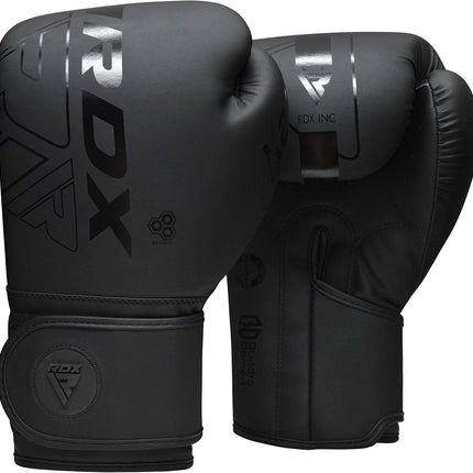 RDX Boxing Gloves Maya Hide Leather Sparring Training Muay Thai MMA Kickboxing