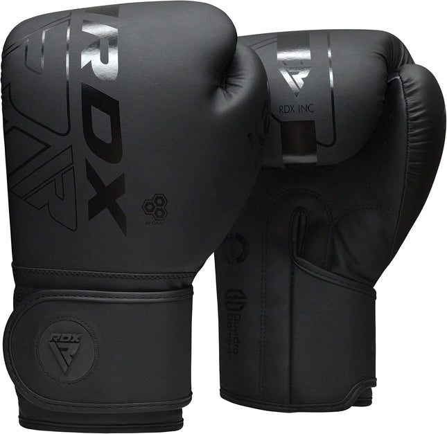 RDX Boxing Gloves Maya Hide Leather Sparring Training Muay Thai MMA Kickboxing