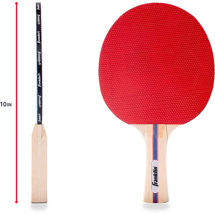Ping Pong Paddle Set with Balls, 2-4 Player Table Tennis Racket Starter Kit