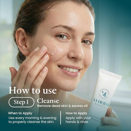 Hydrating Gentle Face Cleanser – Aloe, Antioxidants & Willow Bark, Travel Size