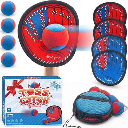Toss and Catch Ball Game Set for Kids Outdoor Beach Yard Family Fun Toys