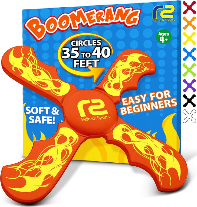 Boomerang for Kids – Easy to Use, Fun Toy for Boys & Girls 8-13, Easter Gifts