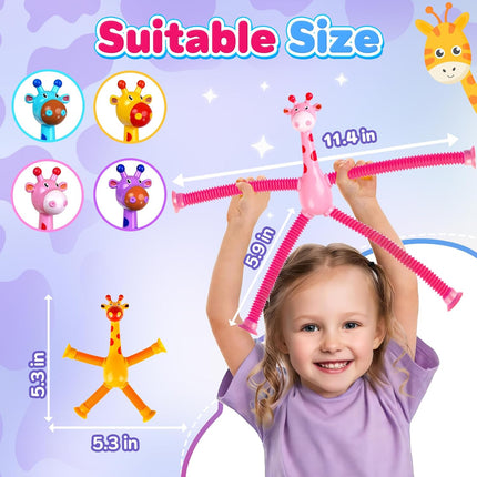 4pc Sensory Travel Toys for Toddlers Road Trip Airplane & Car Activities