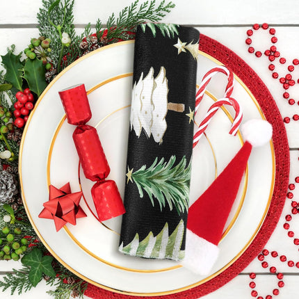 6PCS Christmas Kitchen Towels – Snowman, Snowflakes, and Christmas Tree Dish Towels