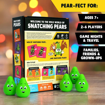 Snatching Pears Memory Matching Party Game Family Board Game Ages 7+