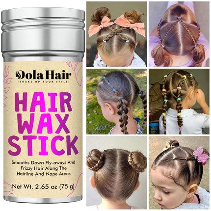 Hair Wax Stick for Flyaway Control – Styling Pomade for Kids, Women, Men (Pack of 4)