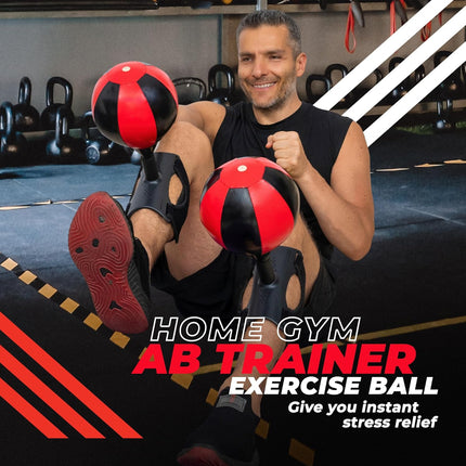Speed Punching Bag for Abs: Fun Sit-Up Exercise, Leg & Waist Trainer for Home Fitness