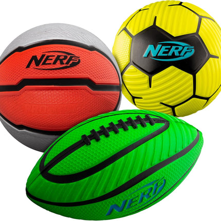 Mini Foam Sports Ball Set – Football, Soccer & Basketball for Kids