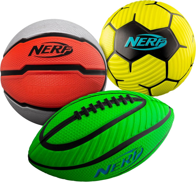 Mini Foam Sports Ball Set – Football, Soccer & Basketball for Kids