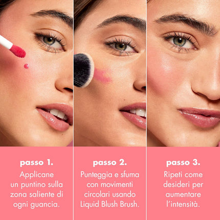 Camo Liquid Blush in Comin’ In Hot Pink – High-Pigment Dewy Finish
