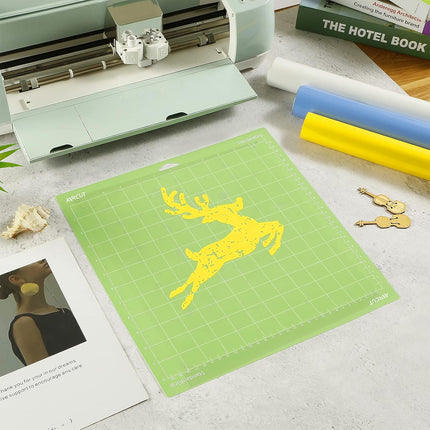 Cricut Cutting Mat Set – 12x12, LightGrip, StandardGrip & StrongGrip