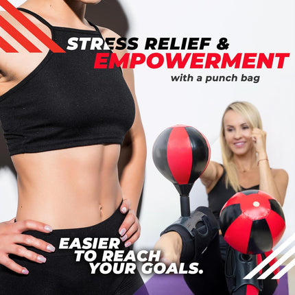 Speed Punching Bag for Abs: Fun Sit-Up Exercise, Leg & Waist Trainer for Home Fitness
