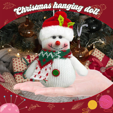 1PC Snowman Xmas Ornament – Hanging Decoration for Tree, Party & Home