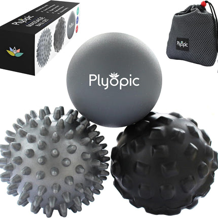 Massage Ball Set for Deep Tissue Therapy, Trigger Points & Muscle Relief