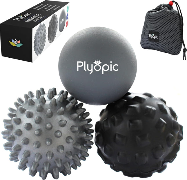 Massage Ball Set for Deep Tissue Therapy, Trigger Points & Muscle Relief