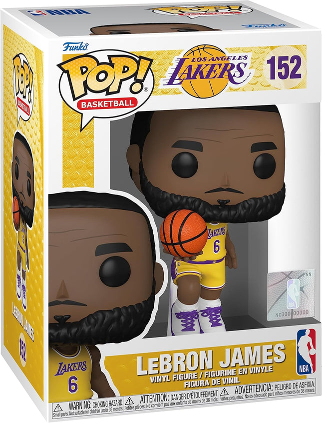 Funko Pop! NBA Los Angeles Lakers LeBron James #6 Vinyl Basketball Figure