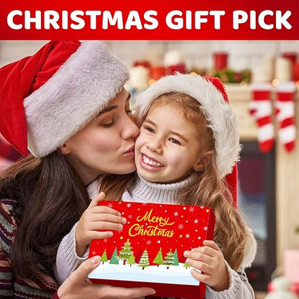 Festive Holiday Knee-High Socks for Men and Women Secret Santa Gift