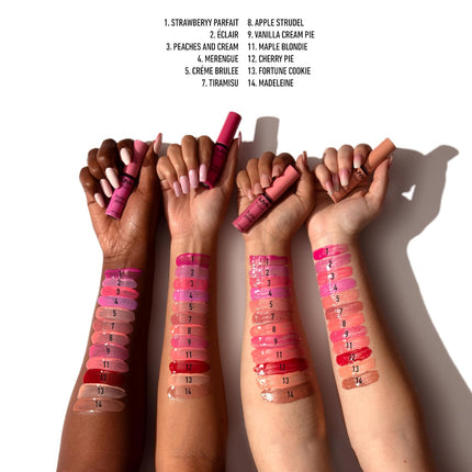 Makeup Butter Gloss Tiramisu Brown, Non-Sticky High Shine Lip Gloss