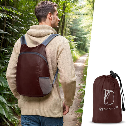 20L Lightweight Foldable Hiking Backpack, Packable Travel Daypack for Men & Women