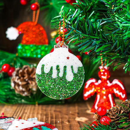 3" Christmas Ornament Resin Molds | 11 Cavities for DIY Pendants & Keychains