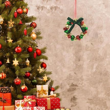 Christmas Jingle Bell Wreath – Indoor Hanging Tree & Wall Decor