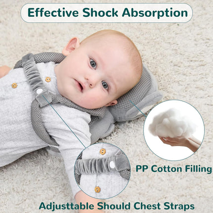 Baby Head Protector Backpack – Koala Helmet for Crawling & Walking 0.5–2Y