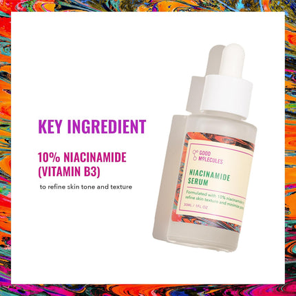 Niacinamide Serum 10% – Targets Blemishes, Brightens & Hydrates Skin