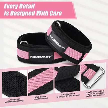 Booty Bands for Glutes & Hip Building – BFR Resistance Bands for Squats & Fitness