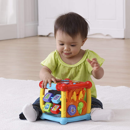 Baby Activity Cube Busy Learners Educational Toy Fine Motor Skills Game